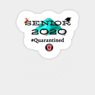 Senior 2020 Quarantined Graduation Sticker